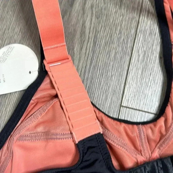 Parfait Sz 34DDD Power Fit High-Impact Underwire Sports Bra  Black Blush - Picture 10 of 10